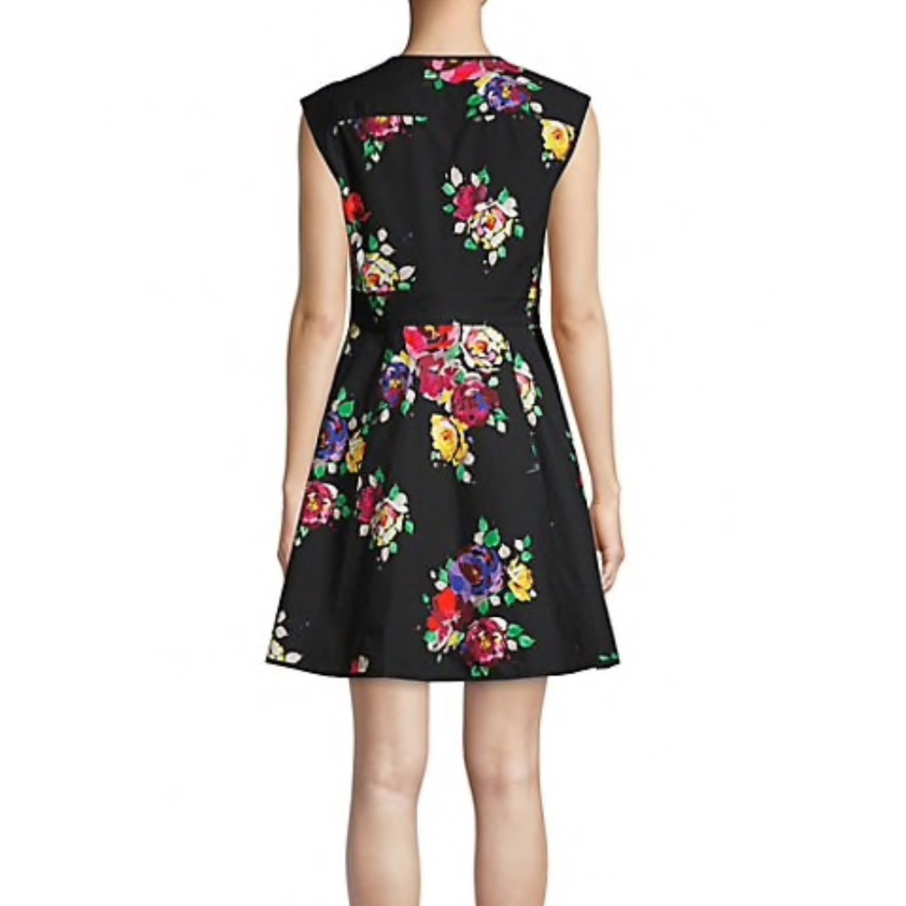 Kate Spade NY Rare Roses Sleeveless Poplin Dress - Picture 5 of 6